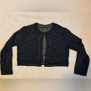 Vintage beaded cropped top